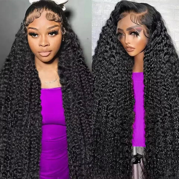 Deep Wave HD Lace Front Wig