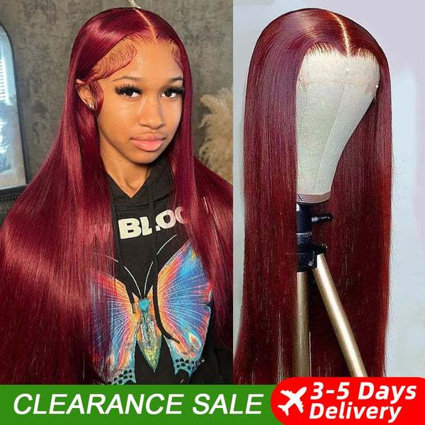 Crimson Edge HD Lace Front Wig